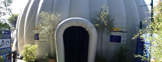 Planetario de Trujillo instalado en la Ciudad de los Niños de Córdoba